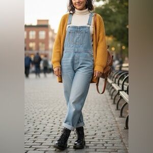 Dr. Martens Black Glitter Combat Boots
Women’s Size: 5